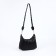 Bag Cross-Bodi with a zipper, black color