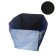 Avtogamak "compact", Oxford 600, black, 500x400x350/400 mm