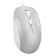 Mouse A4Tech FSTYLER FM26S silver/white optical (2000DPI) Silent USB for laptop (4 103385