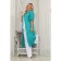 Cardigan female, size 58, green color