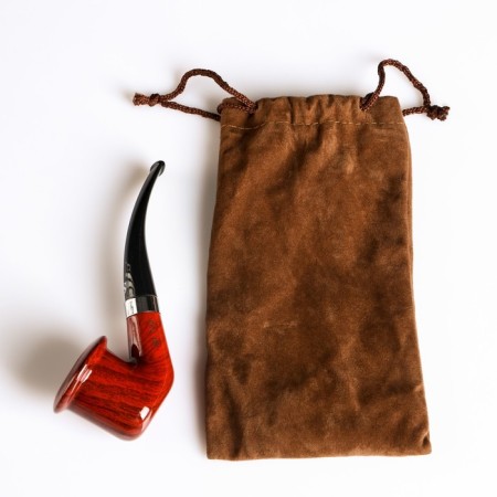 Set 6 in 1, a smoking pipe for tobacco "Commander", classic, 12.5 x 3.5 x 4.5, a case in Giving-4