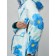 Ski suit female, size 42, blue color