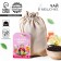 Black tea "Beloved Grandma" in a gift bag, taste: Vanilla and Caramel, 100 g.