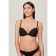 Women's bra lotus, size 75b, black color