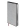 Diaumer Lowed A5, 136 Bridge sheets, artificial leather cover, metal edging, lies, silver
