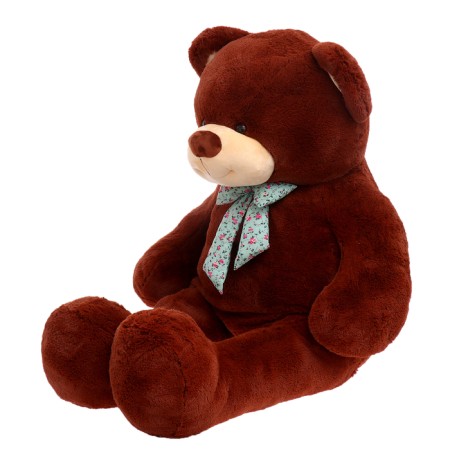 Soft toy "Bear with a bow", brown color, 160 cm-2
