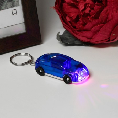 Light light on the ring "Bright car" MIX 5.3x1.8x2.3 cm-3