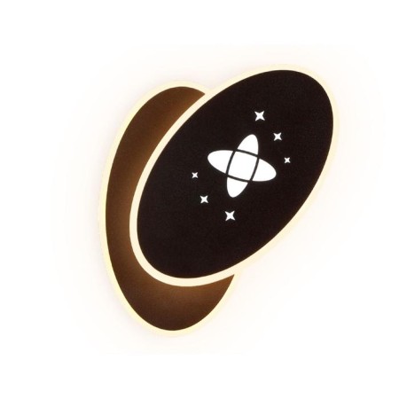 Sconces Ambrella Light Wall, 20W LED, 1500LM, 3000+6400K, coffee color, matte-1