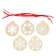 Set for creativity "Wood painting" 5 pcs., With a ribbon