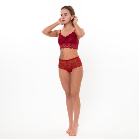 Cowards women's slips, red color, size 46-3
