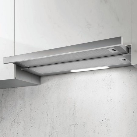 EliCa Elica Elite 14 Lux GRVTWH/A/90, built -in, 650 m3/h, 3 speeds, 90 cm, silver.