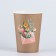 A glass for flowers "Flower message", 350 ml