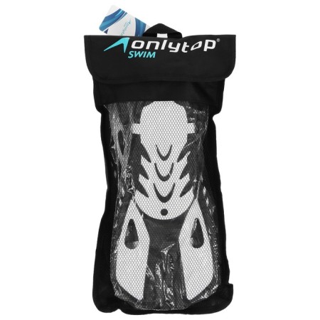 Flashes for snorkeling and diving Onlytop, with an open heel, p. 37-41, black/white color-5