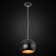 Suspended lamp Citilux "Omi" CL945115, 18x18x25 cm, 1x75W, e27, black color