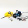 Car compressor Hoodyear Gy-40L, 40 l/min, with a removable handle, a removable twisted hose, with a bag