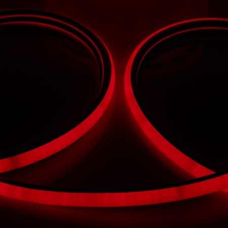Flexible Neon Luazon Lighting 16 mm D-shaped, IP65, 50 m, SMD2835, 120 LED/m, 220 V, red glow red-2