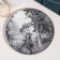 Pisage plate, d = 21 cm, porcelain
