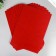 Soft felt 1 mm "burgundy" set of 10 sheets format A4