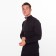 Male thermal underwear (jumper, pants), black color, size 46