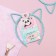 Fit and hair clip "Time to be a cutie"