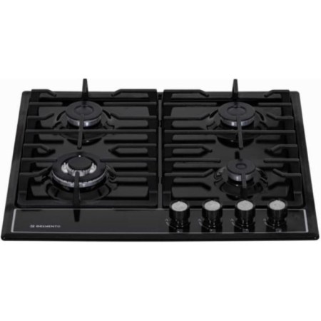 Hon surface Delvento V60V41B011, gas, 4 burners, black-1