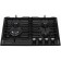 Hon surface Delvento V60V41B011, gas, 4 burners, black