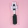 The comb massage, rubberized handle, 4 × 23 cm, green/white color