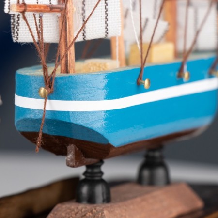 Set of desktop "ship" with a pencil 22*7*15cm-3