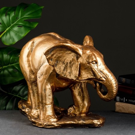 Pigger "Big" Bronze Elephant, 52x25x33cm-2