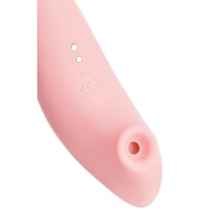 Vacuum-wave stimulator of the clitoris Flovetta Lily, silicone, 13 cm, pink-10