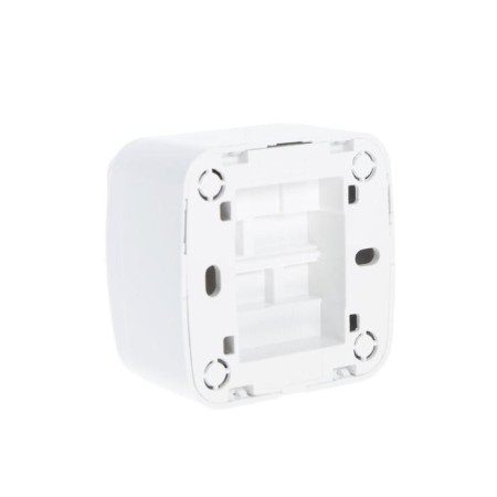 TDM switch "Cottage" folk, 10 A, IP20, 2 keys, open, white-1