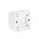 TDM switch "Cottage" folk, 10 A, IP20, 2 keys, open, white