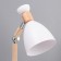 Table lamp "Kandy" E27 40W white 20x26x36cm Risalux