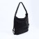 Bag Women's bag with zipper, black color