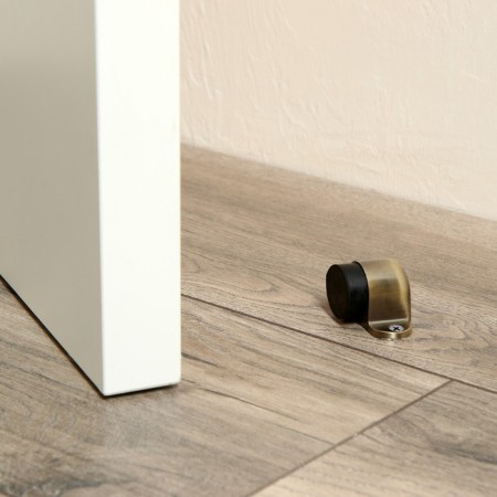 Door stop U104AB, D = 25 mm, h = 30 mm, bronze color-1