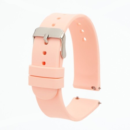 Smart hours strap, 20 mm, silicone, beige