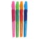 Outcracker handle for left -handed Devente Study Pen, node 0.7 mm, rubber holder, oil -based blueberries