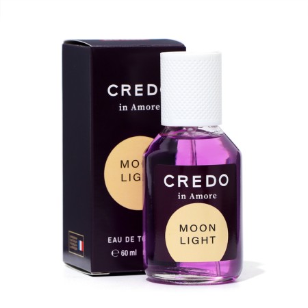 Women's toilet water Credo in Amore Moon Light, 60 ml (based on Moon Sparkle (Escada)