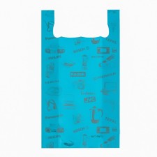 T -shirt package, polyethylene 