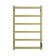 Electric towel "Dvin" J Plaza Neo, 800x500 mm, dimmer, bronze semi -globe