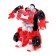 Autobot robot, transforms, red color