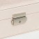 Casket to the leatherette for jewelry "Damascus" Cream 7.5x22x15 cm