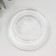 Glass Glass for 1 candle "Anta" D-4.5 cm Transparent 8.5x8.5x2.5 cm