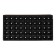 Cassette for seedlings, 50 cells, 70 ml, of plastic, black, 56 × 29.5 × 4 cm, Greengo
