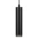 Suspended PL18 BK/GR MR16 GU10 Ceiling cylinder black, gray color is gray