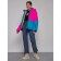 Ski jacket female winter, size 46, pink color