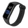 Watches electronic watches, silicone strap, black