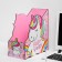 Organizer for the books "Unicorn", 25 x 27 x 12.6 cm