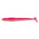 Helios minoga silver sparkles & pink vibro -tail, 9.5 cm, 5 pcs. (HS-17-035)