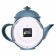 Watter is launched interior, for the kitchen, silent, "kettle" 29 x 34 cm, blue